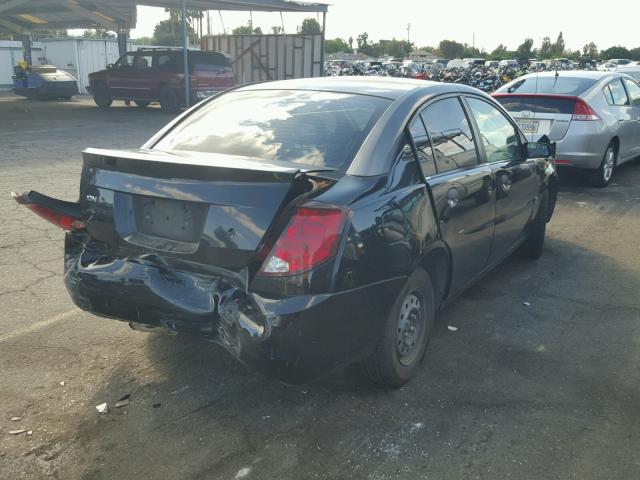 1G8AG52F73Z136778 - 2003 SATURN ION LEVEL BLACK photo 4