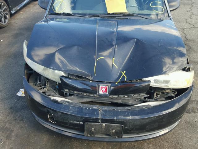 1G8AG52F73Z136778 - 2003 SATURN ION LEVEL BLACK photo 7
