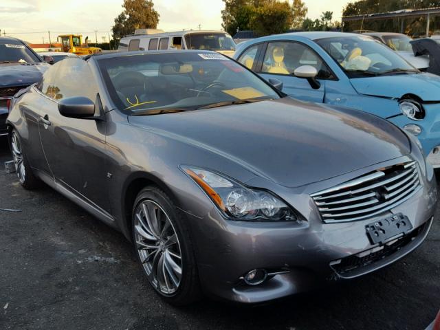 JN1CV6FE6FM810287 - 2015 INFINITI Q60 BASE GRAY photo 1