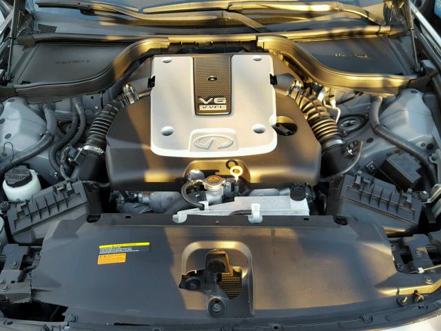 JN1CV6FE6FM810287 - 2015 INFINITI Q60 BASE GRAY photo 7