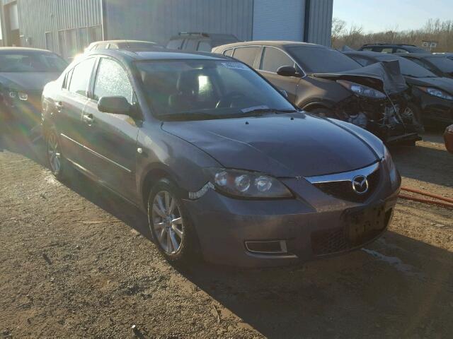 JM1BK12F771600755 - 2007 MAZDA 3 I GRAY photo 1