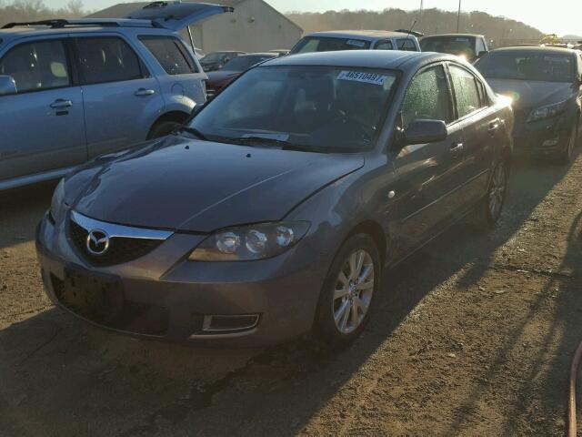 JM1BK12F771600755 - 2007 MAZDA 3 I GRAY photo 2