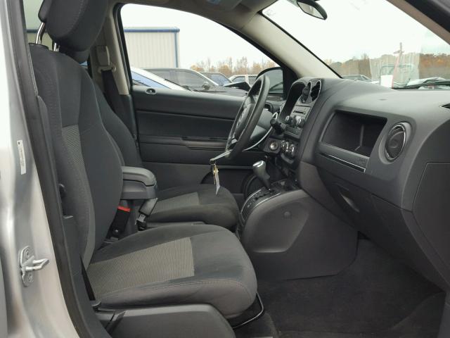 1C4NJCBB3CD724085 - 2012 JEEP COMPASS SP ვერცხლისფერი ფოტო 5