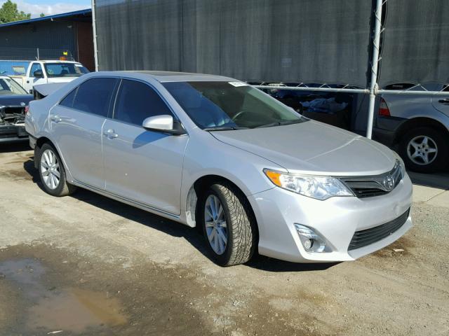 4T4BF1FK4CR239975 - 2012 TOYOTA CAMRY BASE GRAY photo 1