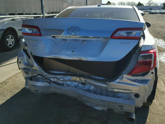 4T4BF1FK4CR239975 - 2012 TOYOTA CAMRY BASE GRAY photo 9