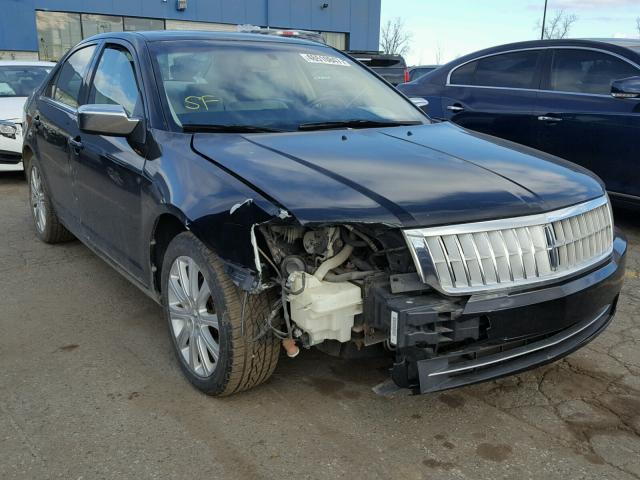 3LNHM28T27R612742 - 2007 LINCOLN MKZ BLACK photo 1