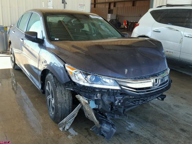 1HGCR2F39HA206196 - 2017 HONDA ACCORD LX GRAY photo 1