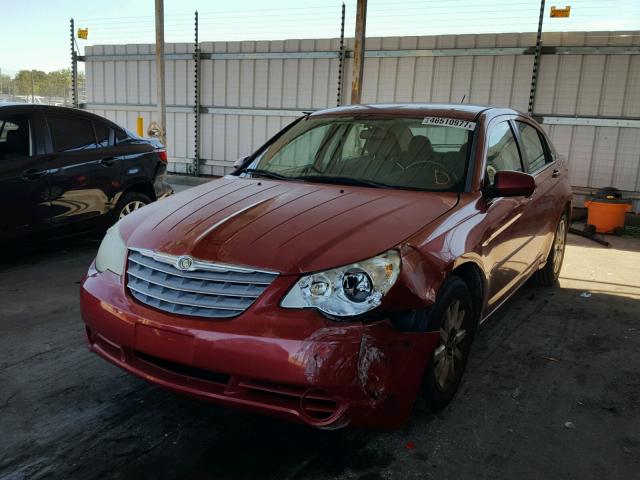 1C3LC46K57N511600 - 2007 CHRYSLER SEBRING RED photo 2