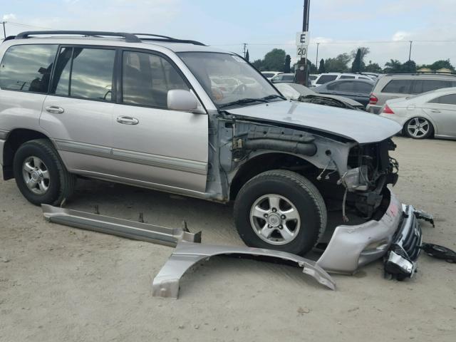 JTEHT05J512003151 - 2001 TOYOTA LAND CRUIS SILVER photo 9