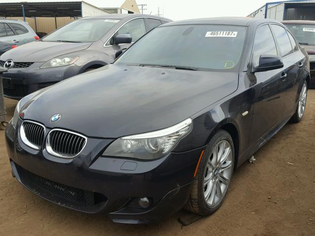 WBANV9C57AC139980 - 2010 BMW 535 XI BLACK photo 2