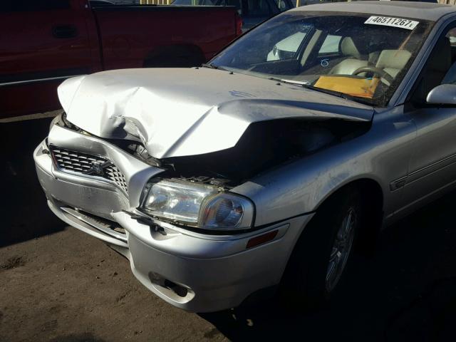 YV1TS59H541370044 - 2004 VOLVO S80 2.5T SILVER photo 10