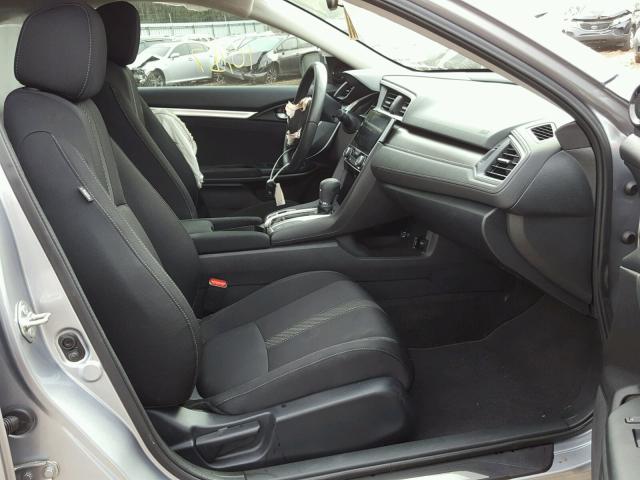 19XFC2F76HE013128 - 2017 HONDA CIVIC EX SILVER photo 5