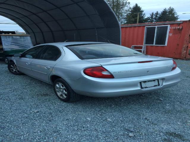 1C3ES46C92D540018 - 2002 CHRYSLER NEON LE SILVER photo 3