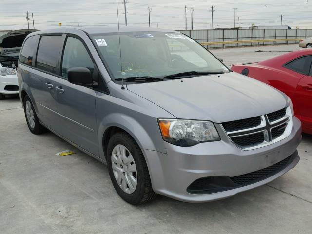 2C4RDGBG7ER356098 - 2014 DODGE GRAND CARA GRAY photo 1