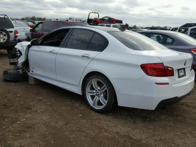 WBAFU7C51DDU70032 - 2013 BMW 535 XI WHITE photo 3