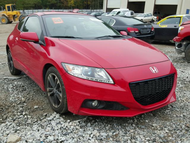 JHMZF1C68FS003641 - 2015 HONDA CR-Z EX RED photo 1