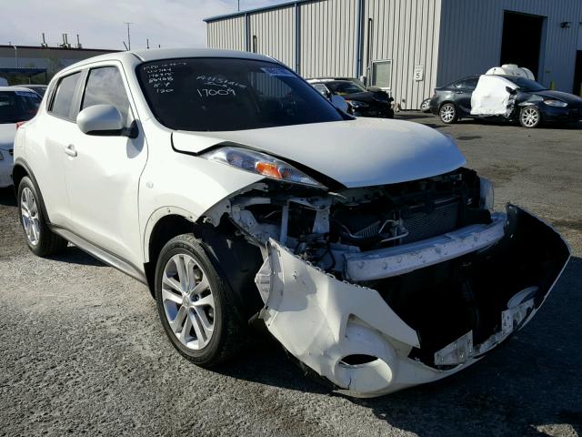 JN8AF5MR5DT212779 - 2013 NISSAN JUKE S WHITE photo 1