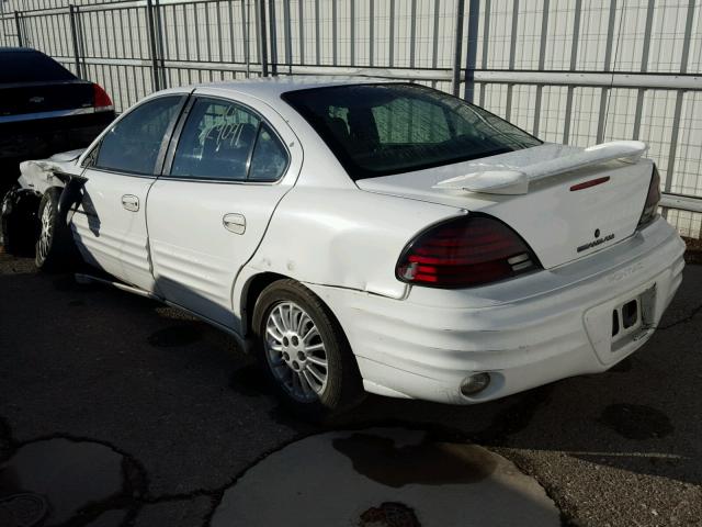 1G2NE52E0XC524887 - 1999 PONTIAC GRAND AM S 白色 照片 3
