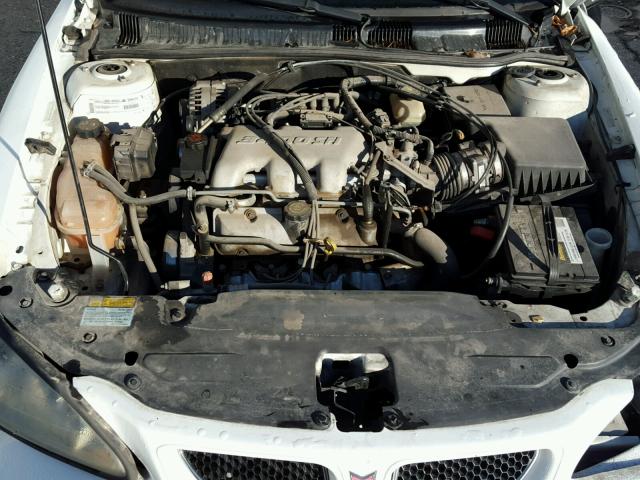1G2NE52E0XC524887 - 1999 PONTIAC GRAND AM S 白色 照片 7