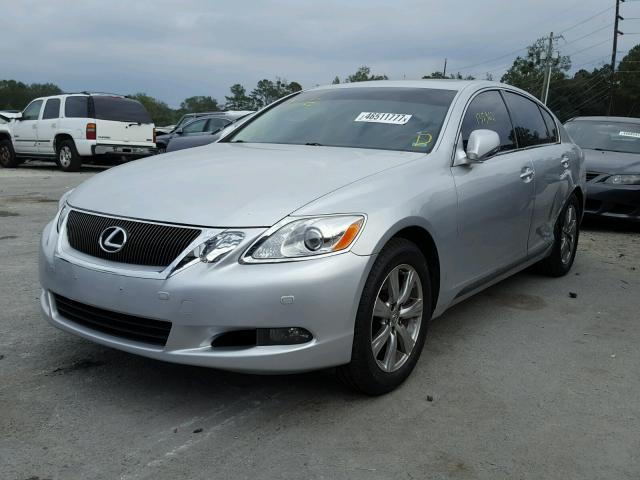 JTHCE96S280014889 - 2008 LEXUS GS 350 SILVER photo 2