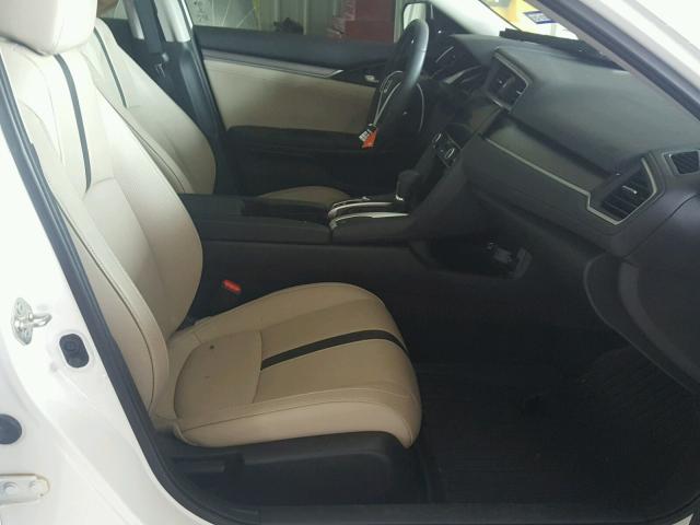 19XFC1F77JE001683 - 2018 HONDA CIVIC EXL WHITE photo 5