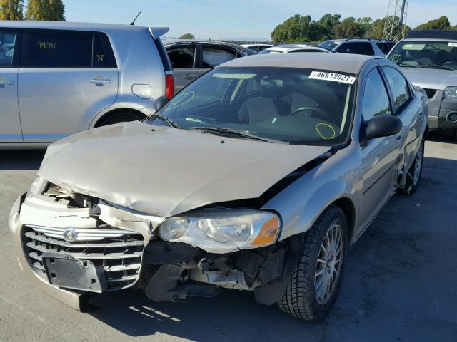 1C3EL46X96N274449 - 2006 CHRYSLER SEBRING GOLD photo 2