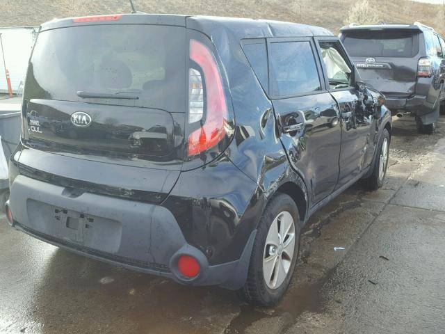 KNDJN2A23F7185596 - 2015 KIA SOUL BLACK photo 10