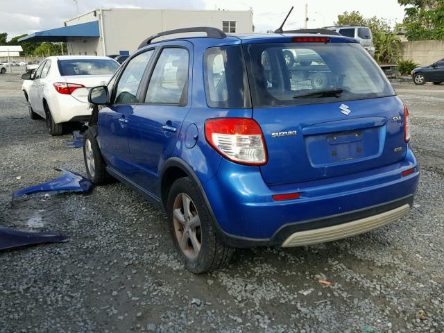 JS2YB413275103016 - 2007 SUZUKI SX4 BLUE photo 3