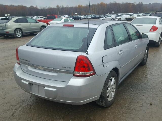 1G1ZT62855F145309 - 2005 CHEVROLET MALIBU MAX SILVER photo 4