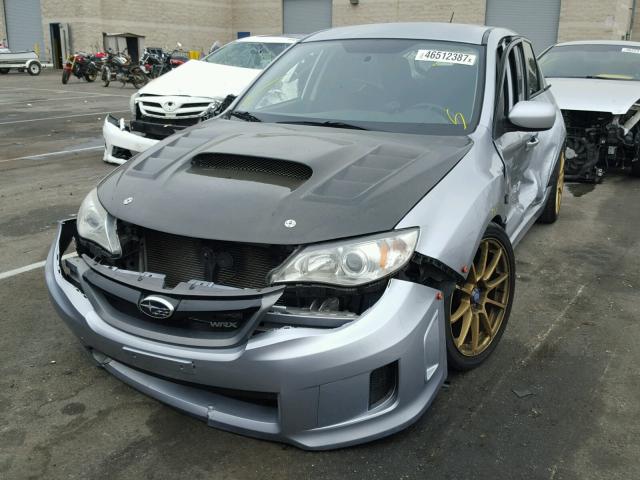 JF1GR7E60EG221869 - 2014 SUBARU IMPREZA WR SILVER photo 2