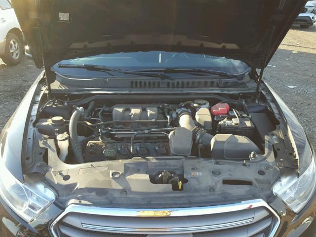 1FAHP2E84EG154627 - 2014 FORD TAURUS SEL BLACK photo 7