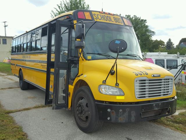 4UZABRDK39CZ85142 - 2009 FREIGHTLINER CHASSIS B2 YELLOW photo 1