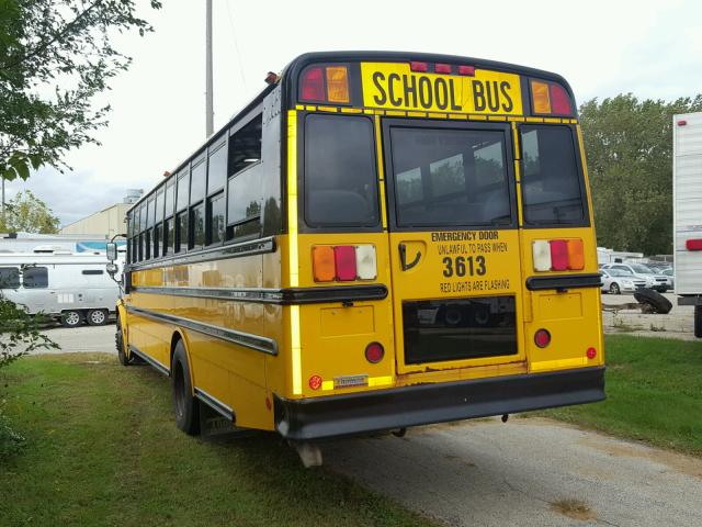 4UZABRDK39CZ85142 - 2009 FREIGHTLINER CHASSIS B2 黄色 照片 3