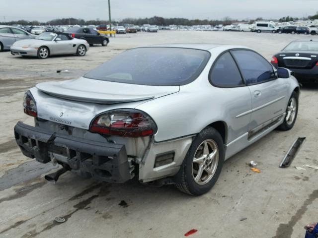 1G2WP12K62F288010 - 2002 PONTIAC GRAND PRIX SILVER photo 4