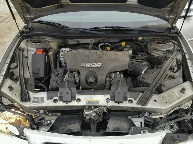 1G2WP12K62F288010 - 2002 PONTIAC GRAND PRIX SILVER photo 7