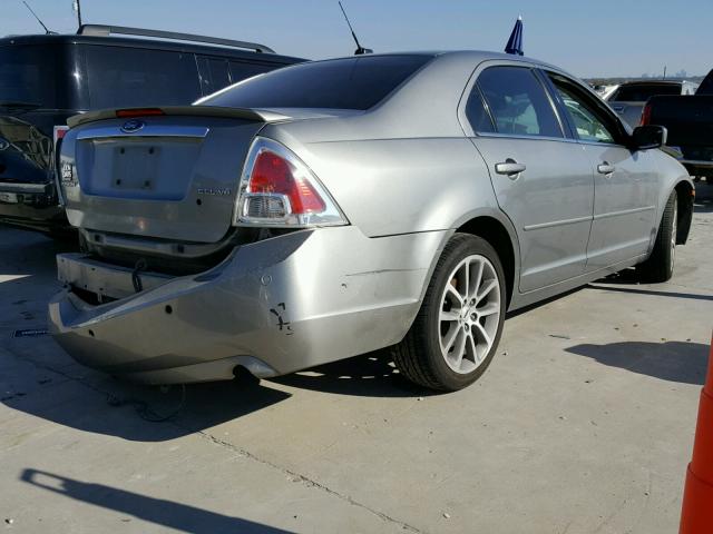 3FAHP08109R149362 - 2009 FORD FUSION SEL GRAY photo 4