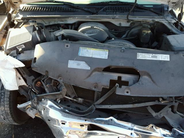 2GCEC19TX11303714 - 2001 CHEVROLET SILVERADO WHITE photo 7