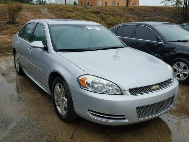 2G1WG5E33D1232472 - 2013 CHEVROLET IMPALA LT SILVER photo 1