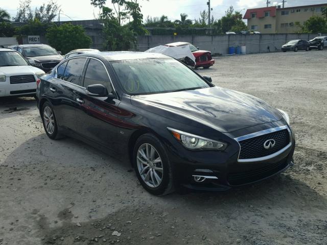JN1EV7AP8HM731908 - 2017 INFINITI Q50 BLACK photo 1