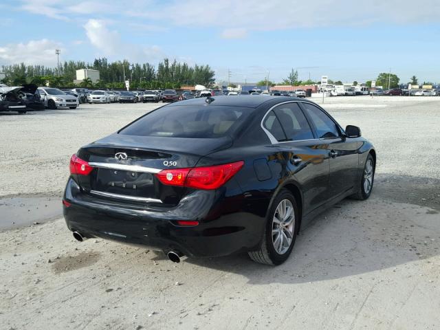 JN1EV7AP8HM731908 - 2017 INFINITI Q50 BLACK photo 4