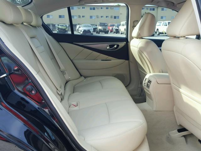 JN1EV7AP8HM731908 - 2017 INFINITI Q50 BLACK photo 6