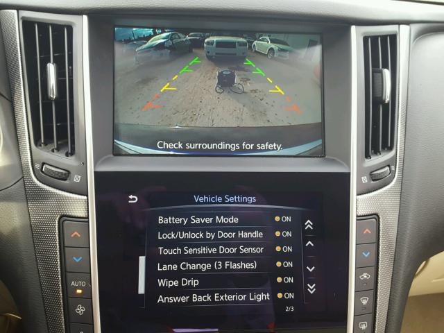 JN1EV7AP8HM731908 - 2017 INFINITI Q50 BLACK photo 9