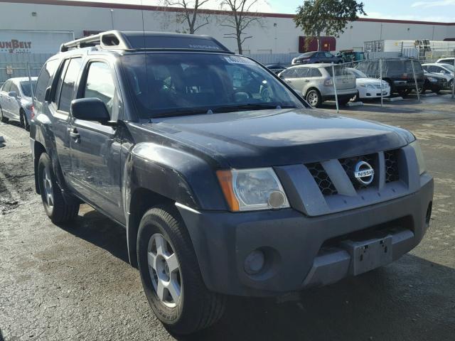 5N1AN08UX5C650050 - 2005 NISSAN XTERRA BLACK photo 1