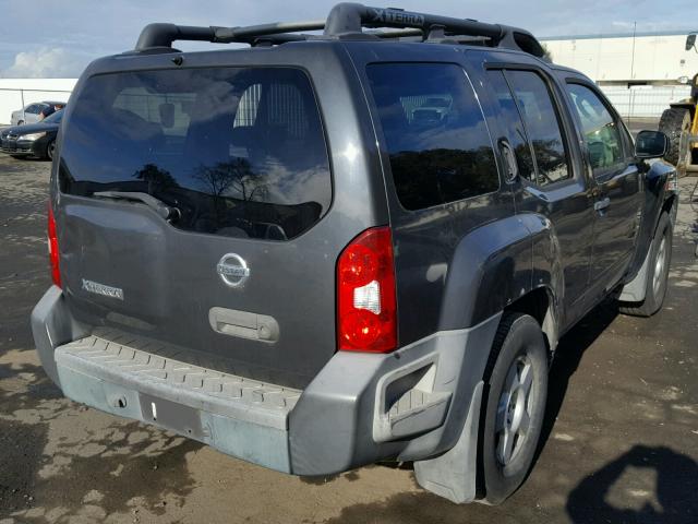 5N1AN08UX5C650050 - 2005 NISSAN XTERRA BLACK photo 4