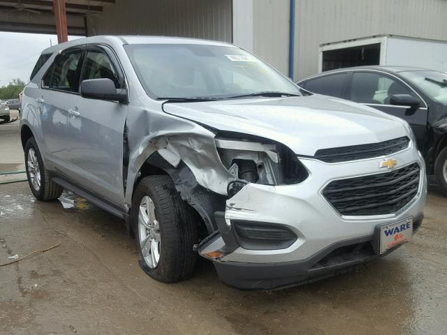 2GNALBEK9H1526474 - 2017 CHEVROLET EQUINOX LS SILVER photo 1