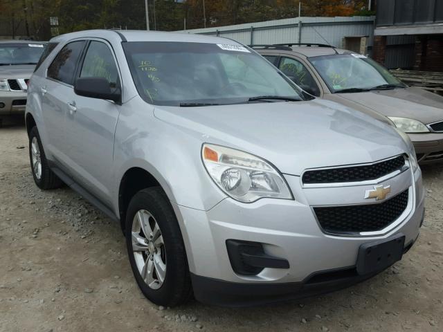 2CNALBEW1A6384704 - 2010 CHEVROLET EQUINOX SILVER photo 1