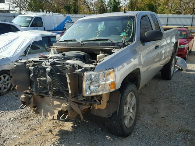 2GCEC19J071562347 - 2007 CHEVROLET SILVERADO SILVER photo 2