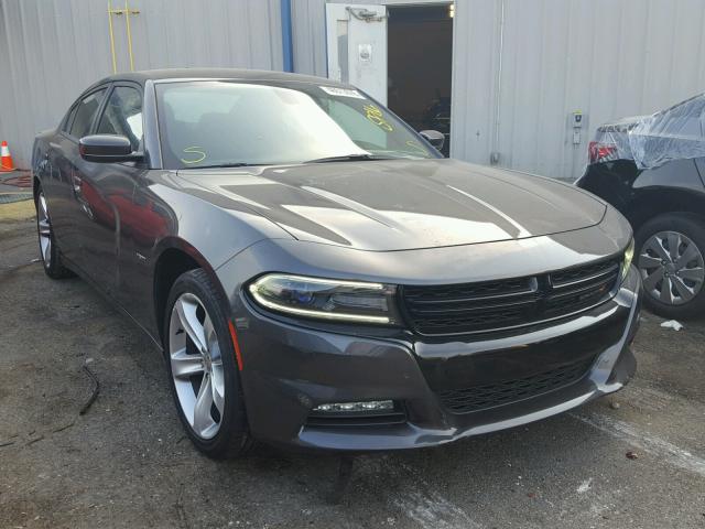 2C3CDXCT1GH210679 - 2016 DODGE CHARGER R/ GRAY photo 1