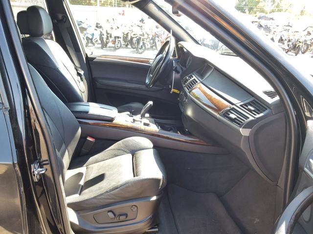 5UXFE83579L169962 - 2009 BMW X5 XDRIVE4 BLACK photo 5