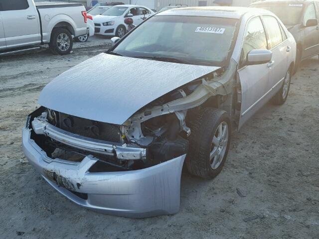 1HGCM66595A069392 - 2005 HONDA ACCORD EX SILVER photo 2